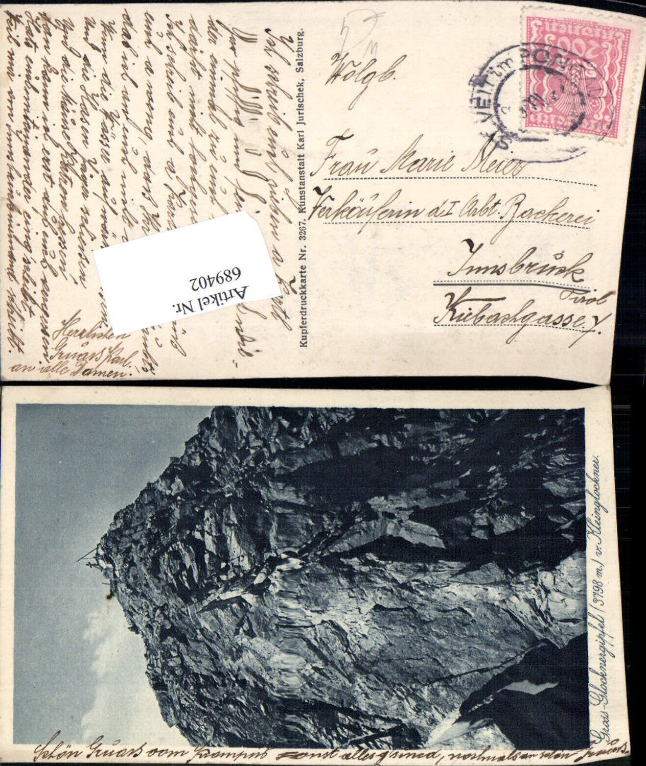 689402 Grossglockner Bezirk Spittal an der Drau Heiligenblut