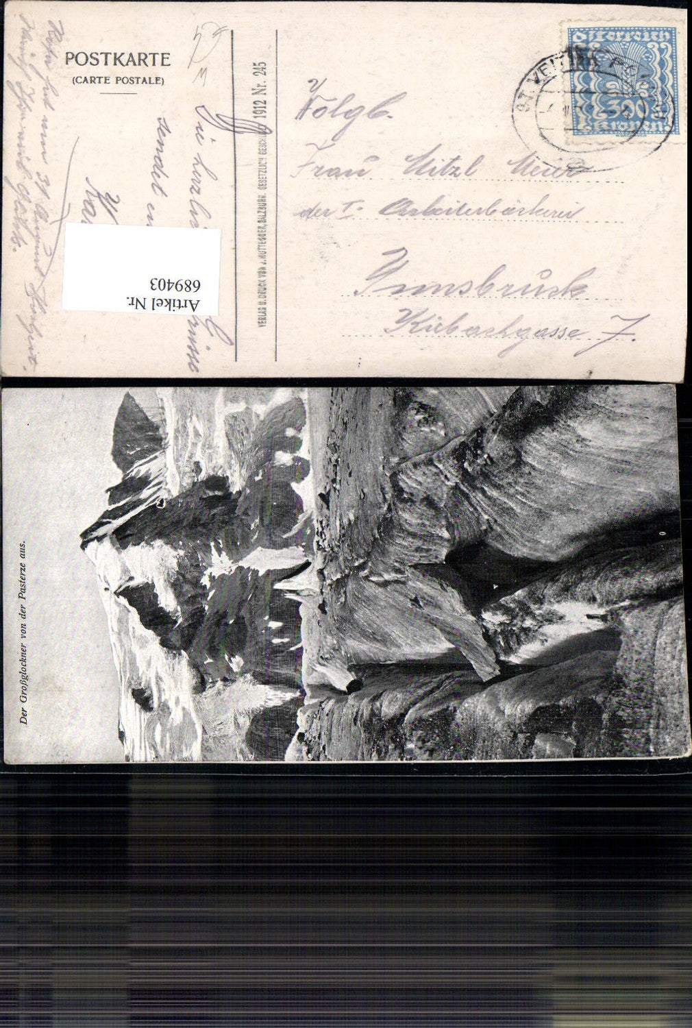 689403 Grossglockner Bezirk Spittal an der Drau Heiligenblut