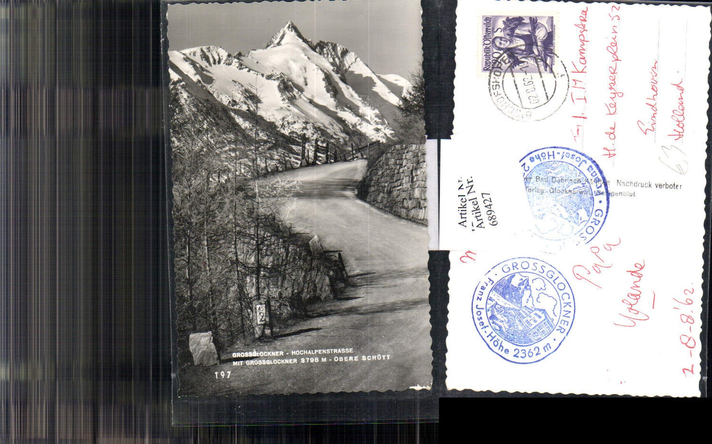 689427 Grossglockner Hochalpenstrasse Heiligenblut Obere Schütt