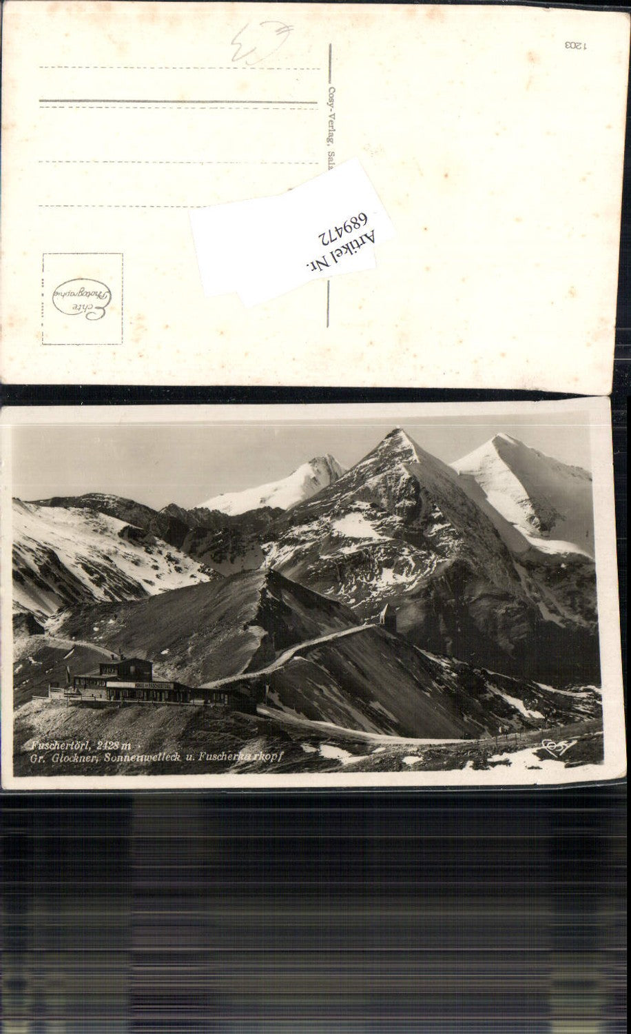 689472 Grossglockner Hochalpenstrasse Heiligenblut Fuschertörl
