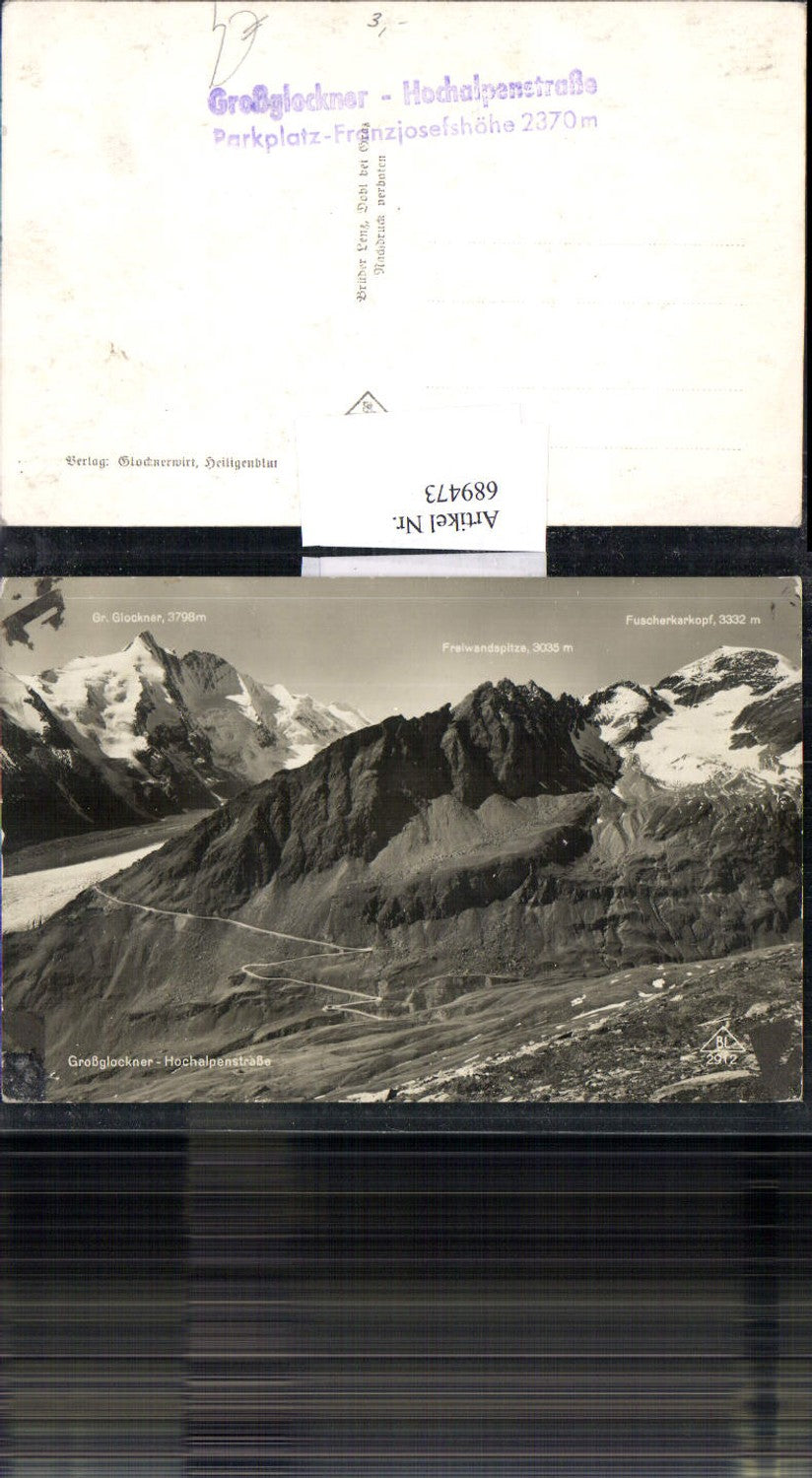 689473 Grossglockner Hochalpenstrasse Heiligenblut