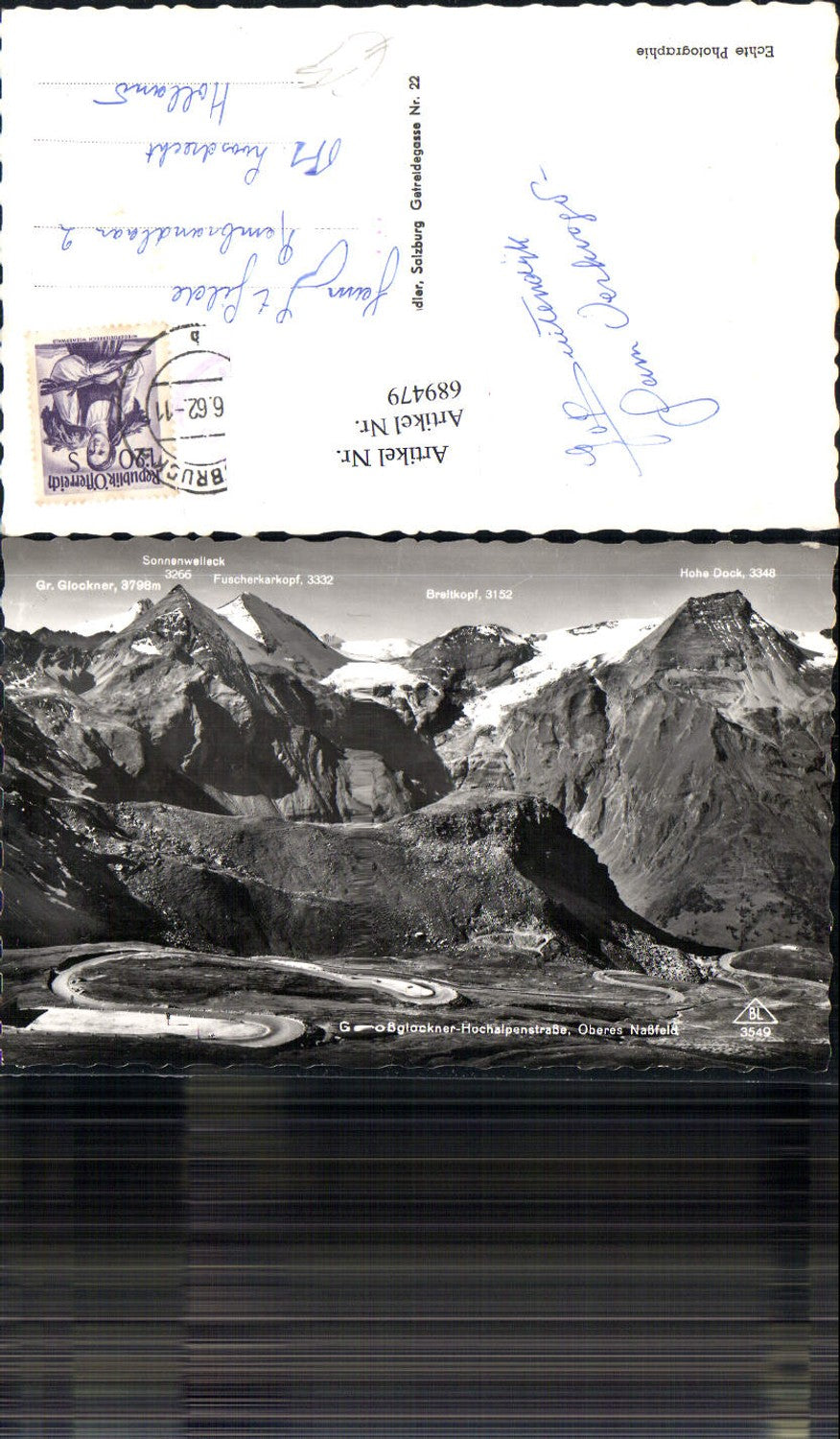 689479 Grossglockner Hochalpenstrasse Heiligenblut Oberes Nassfeld