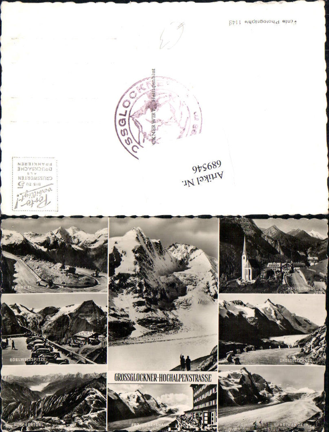 689546 Grossglockner Hochalpenstrasse Heiligenblut