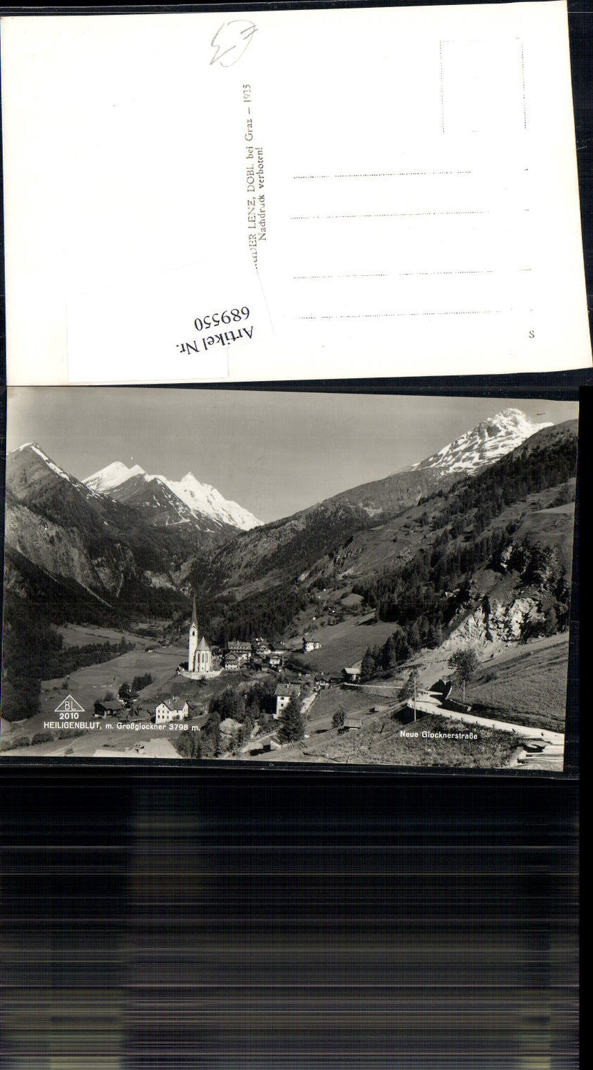 689550 Grossglockner Hochalpenstrasse Heiligenblut