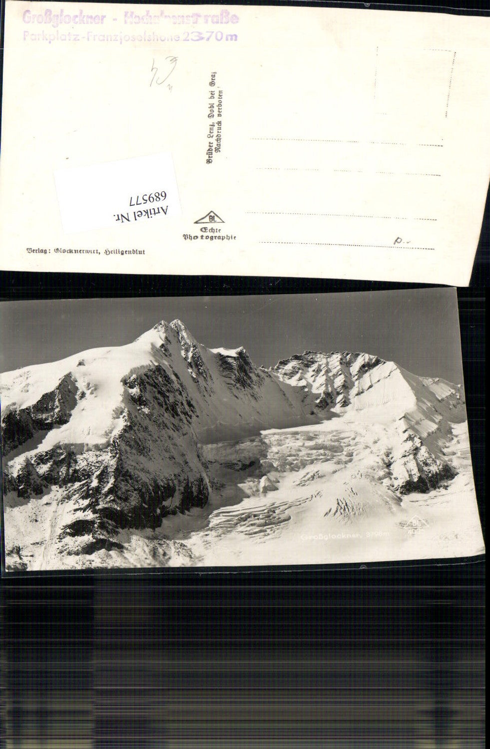 689577 Grossglockner b. Heiligenblut