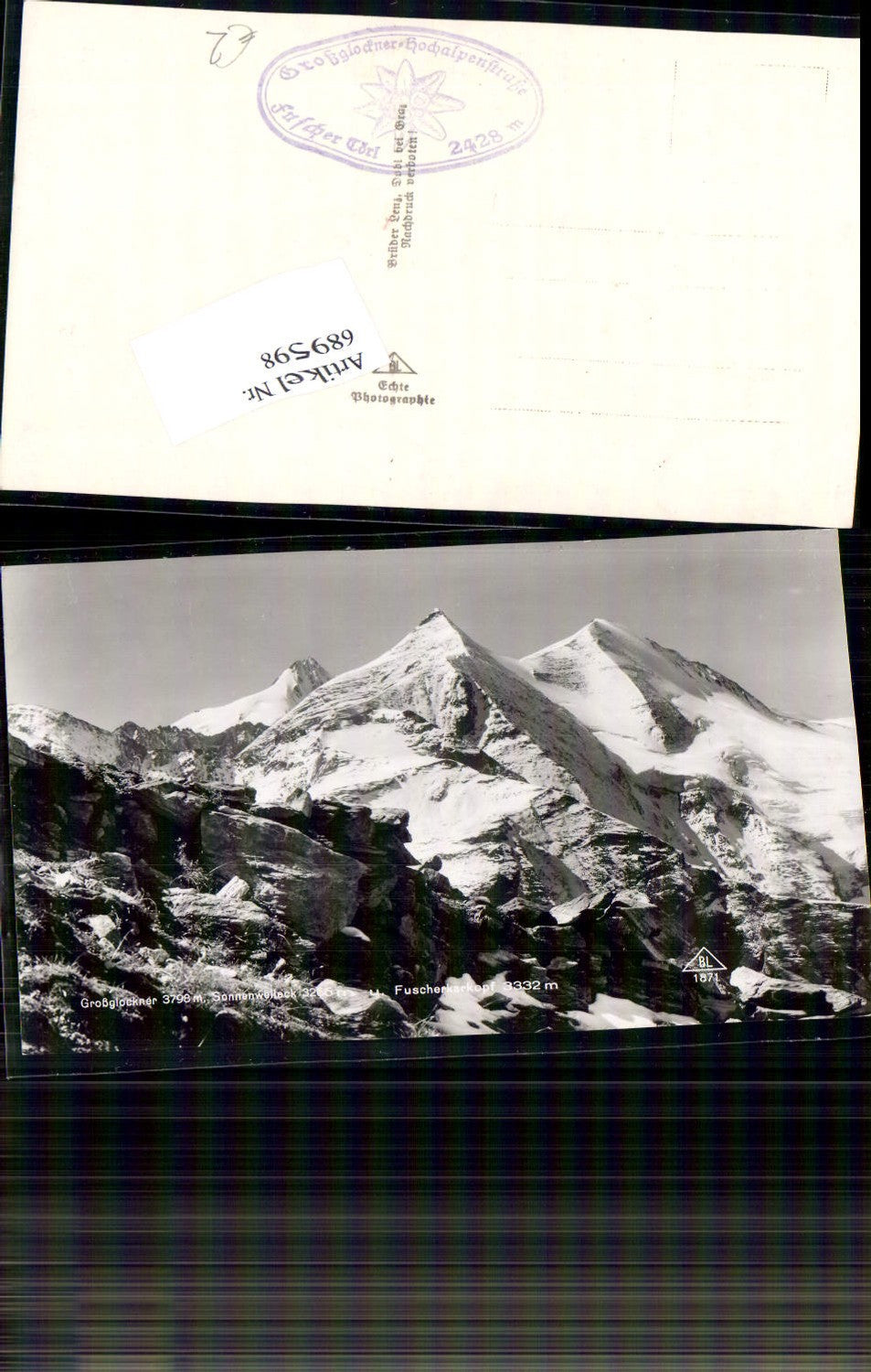 689598 Grossglockner b. Heiligenblut
