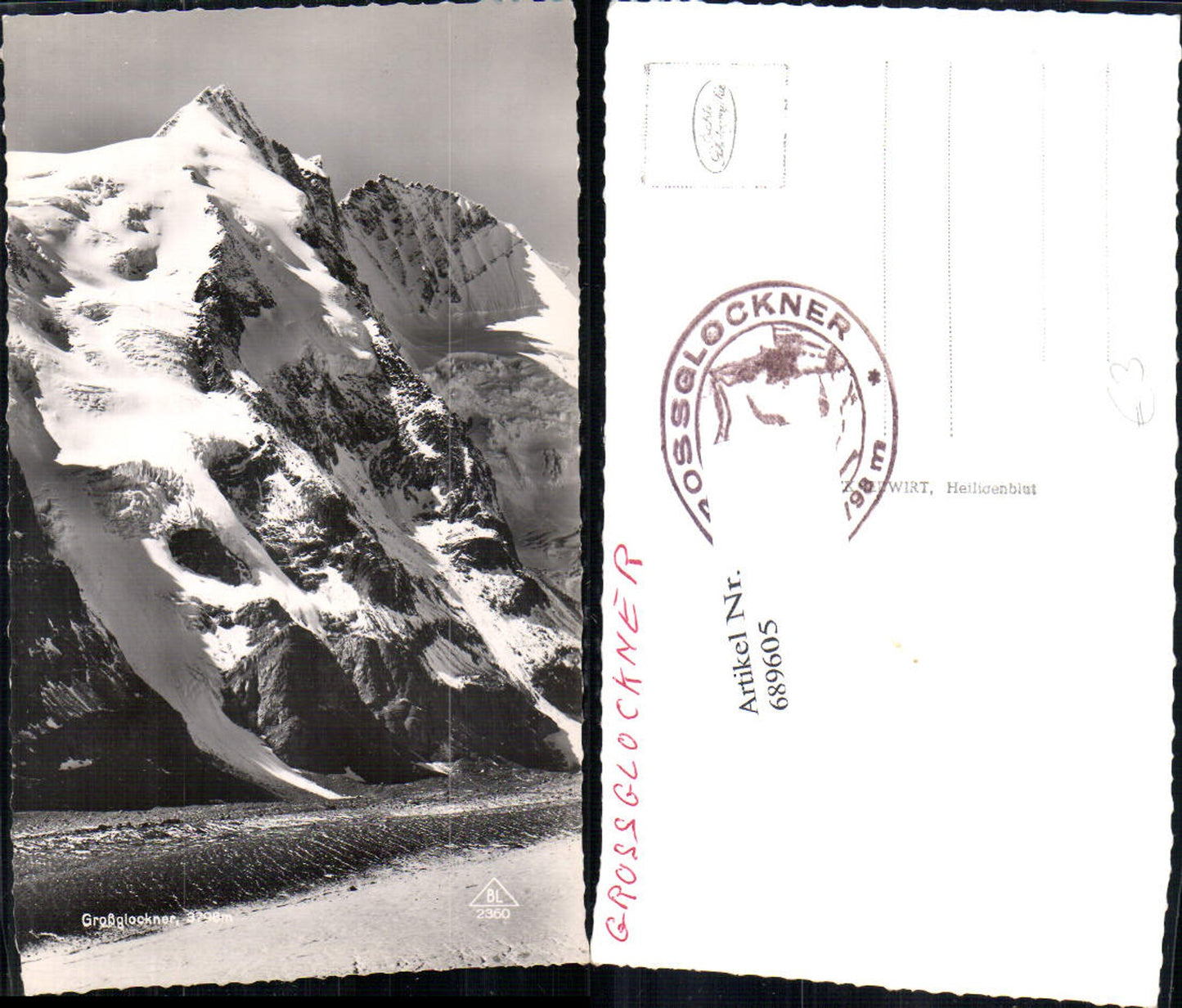 689605 Grossglockner b. Heiligenblut