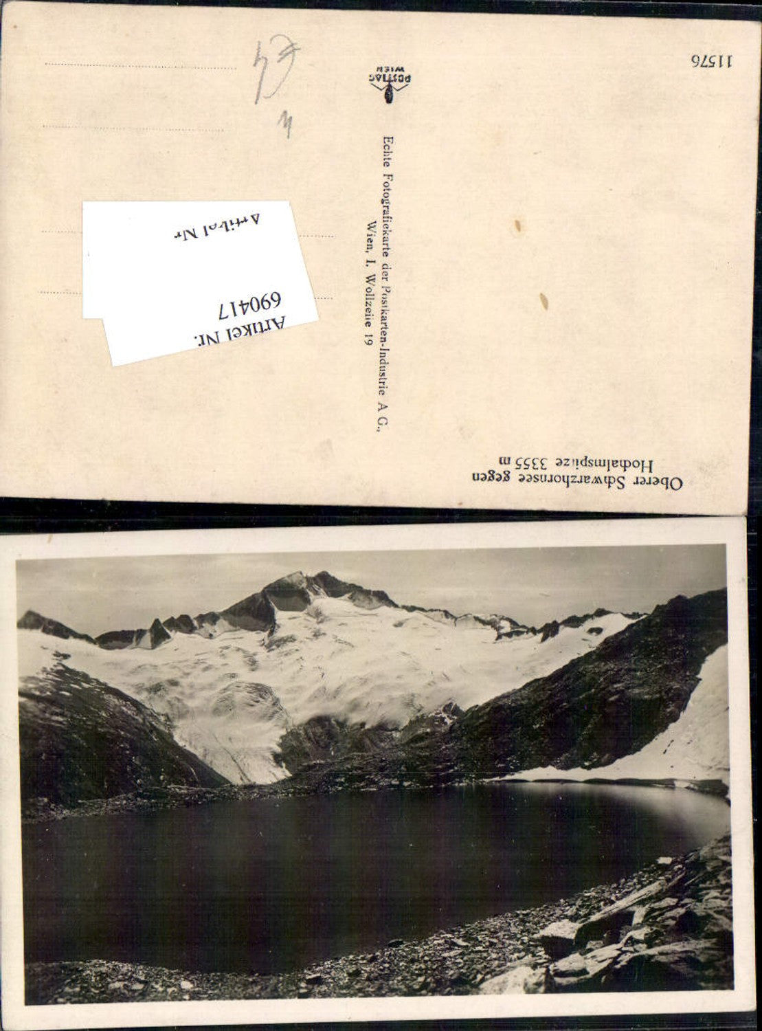 690417 Oberer Schwarzhornsee Hochalmspitze Mallnitz