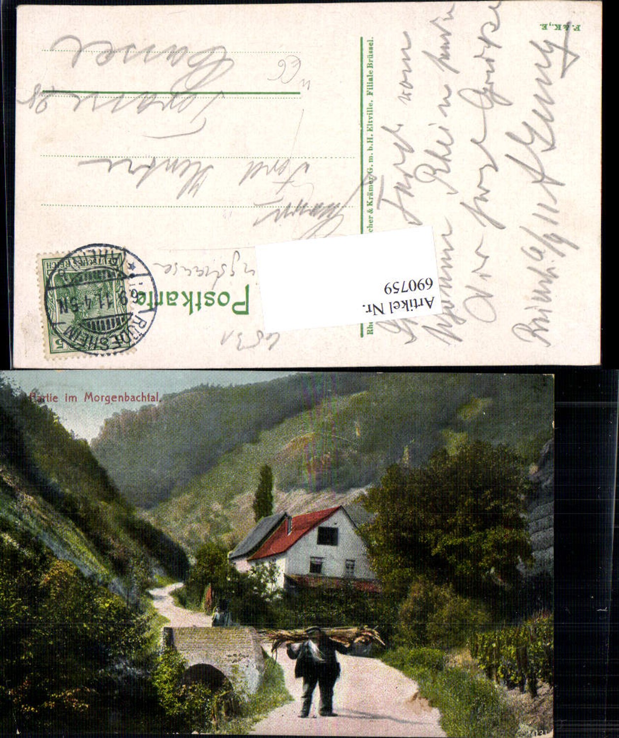 690759 Partie im Morgenbachtal Mainz Bingen Trechtingshausen