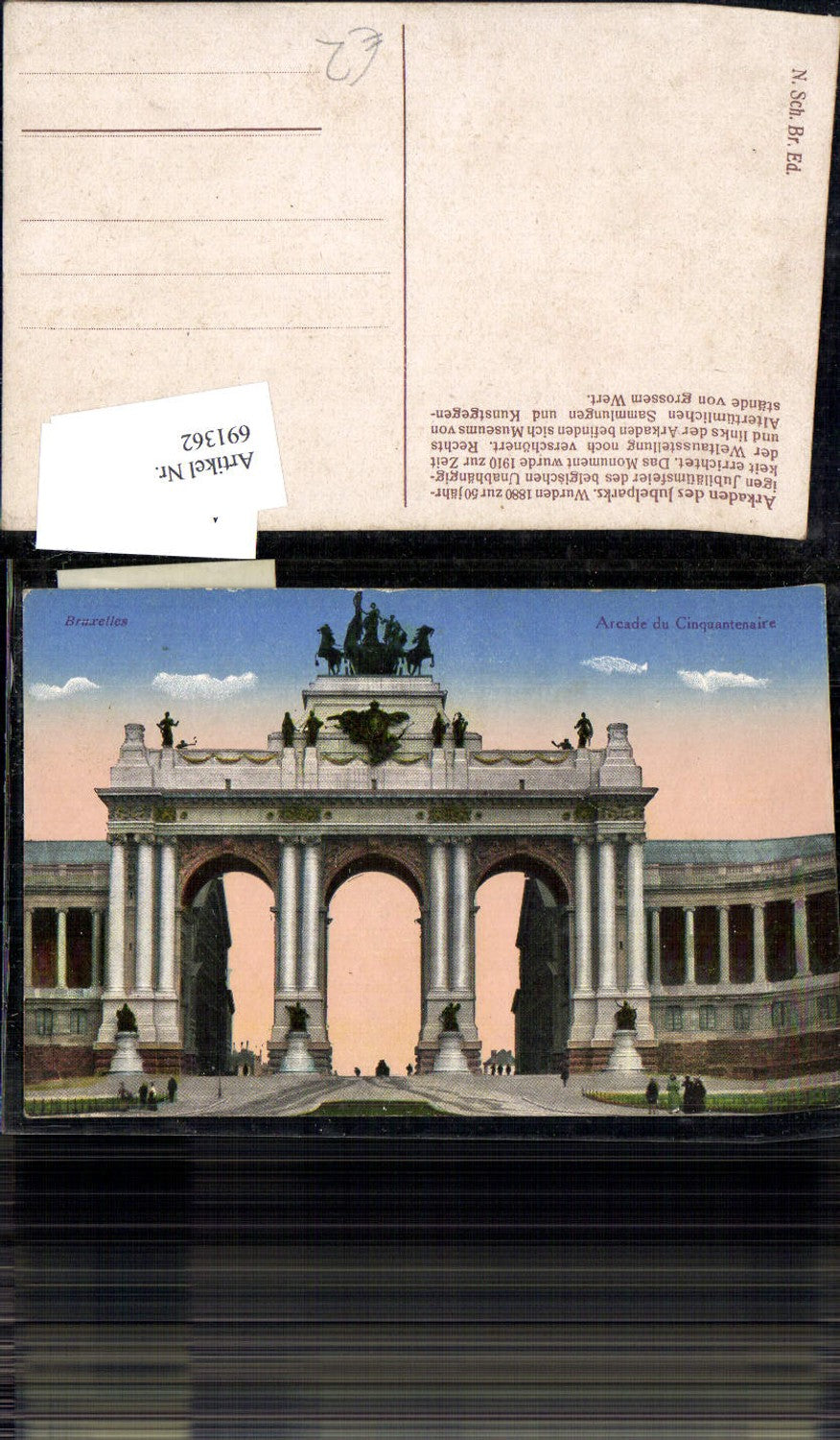 691362 Belgium Brüssel Bruxelles Arcade du