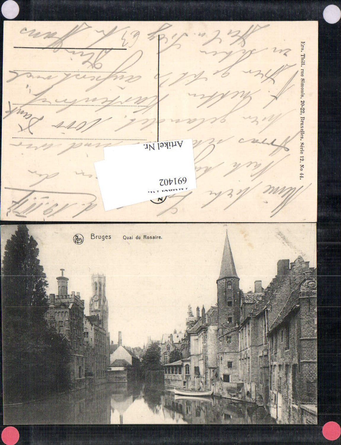 691402 Belgium Bruges Brugge Quai du Rosaire