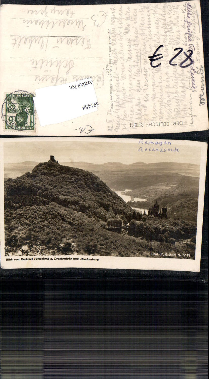 691484 Petersberg Drachenfels Drachenburg Remagen am Rhein pub Zeitz 2176