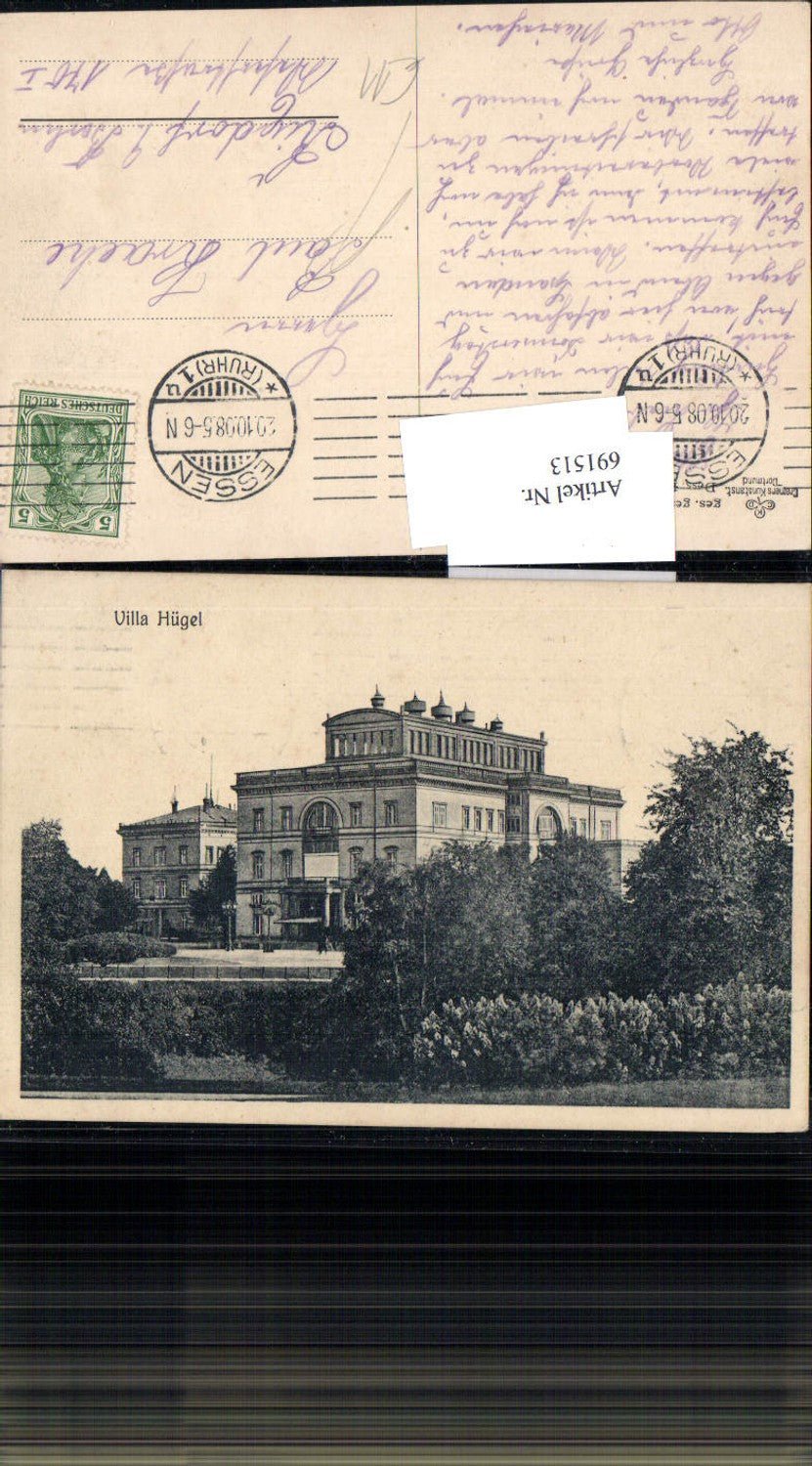 691513 Essen Villa Hügel Hügelpark Bredeney Krupp House