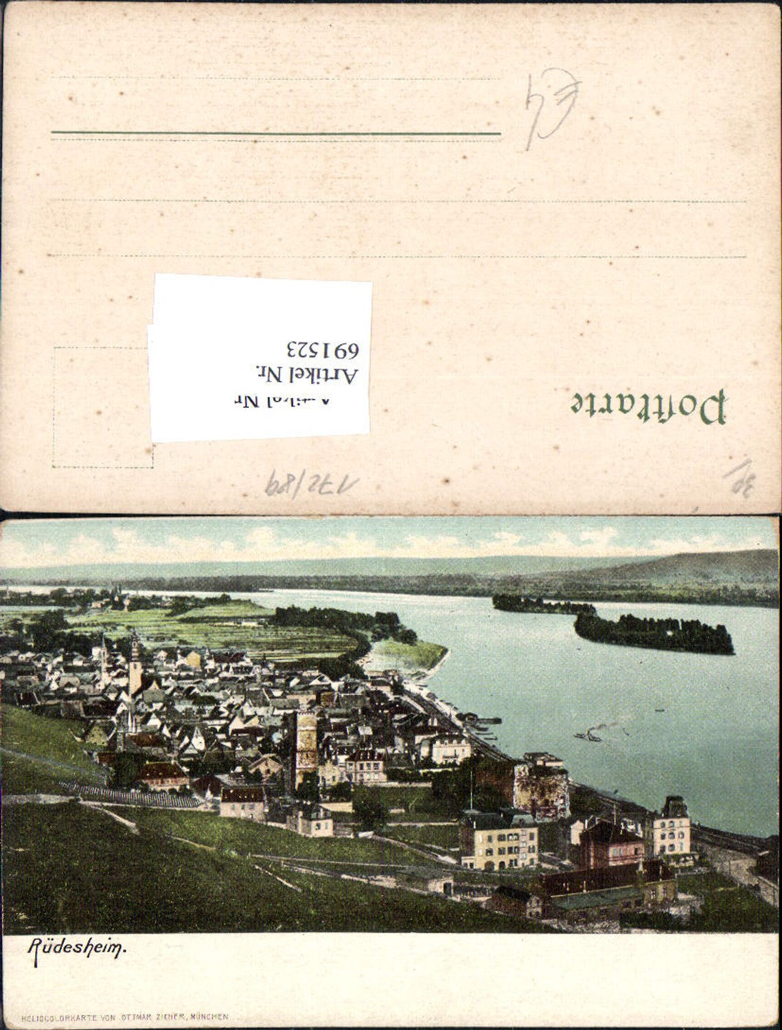 691523 Rüdesheim am Rhein pub Ottmar Zieher