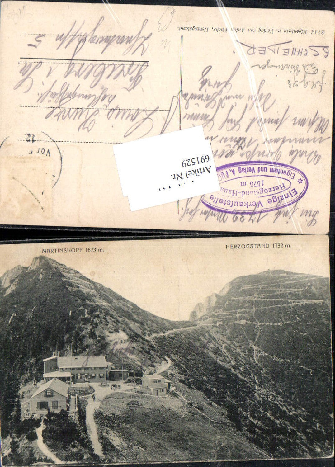 691529 Martinskopf Herzogstand Kochel am See Walchensee