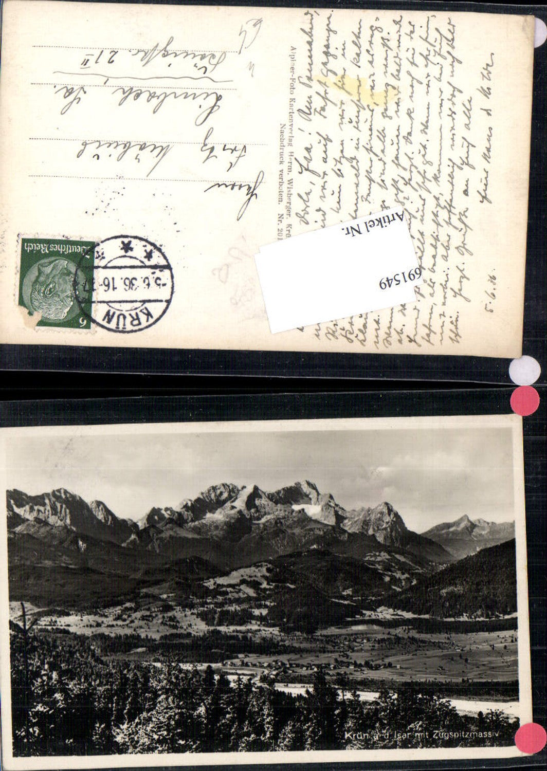 691549 Krün an der Isar Zugspitze