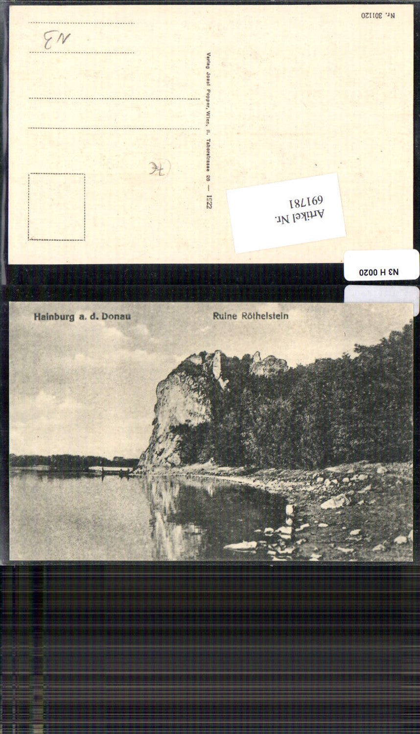 691781 Hainburg an der Donau Ruine Röthelstein