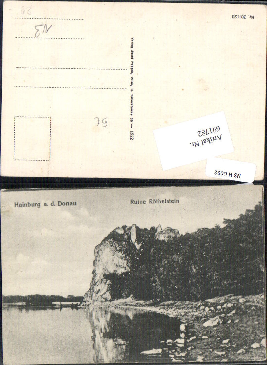 691782 Hainburg an der Donau Ruine Röthelstein