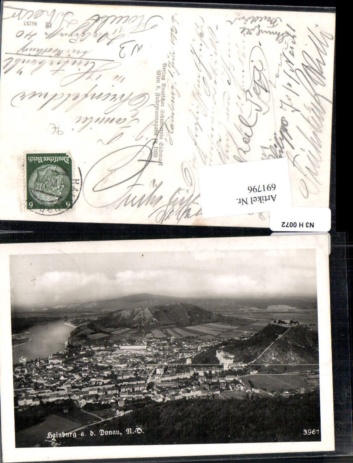 691796 Hainburg an der Donau gel. Hinterbrühl