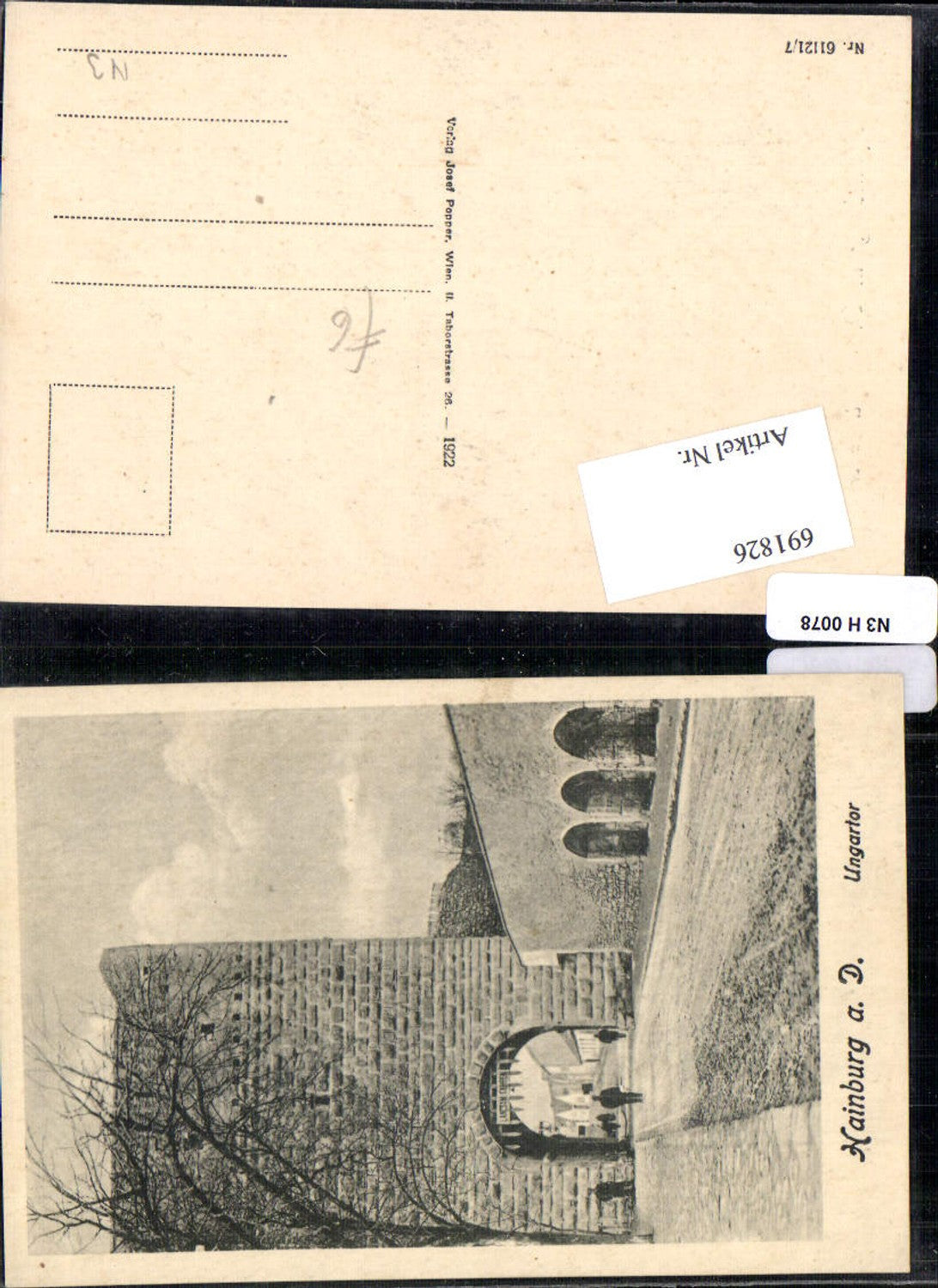 691826 Hainburg an der Donau Ungartor