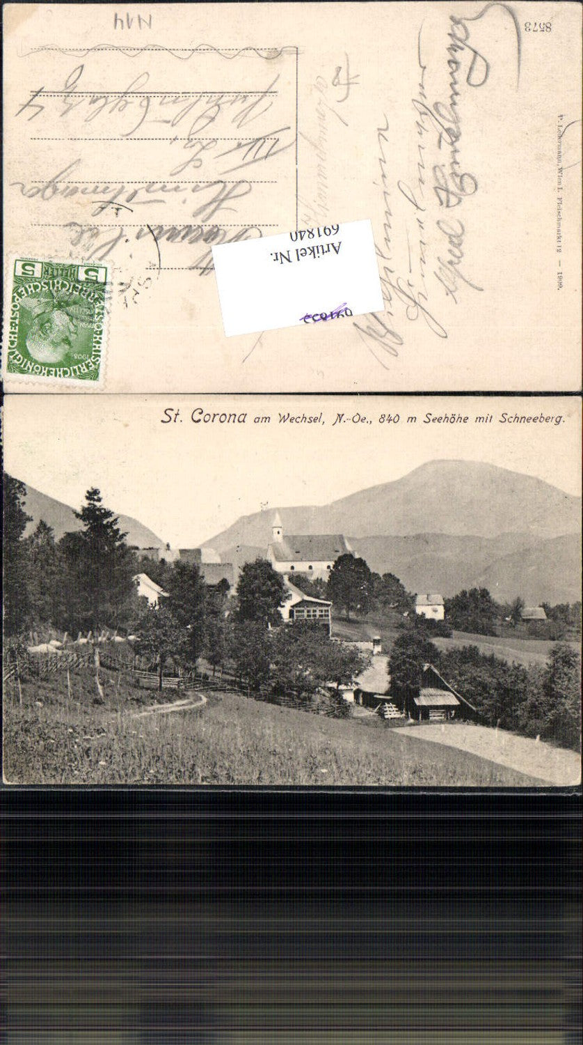 691840 St. Corona bei Kirchberg am Wechsel