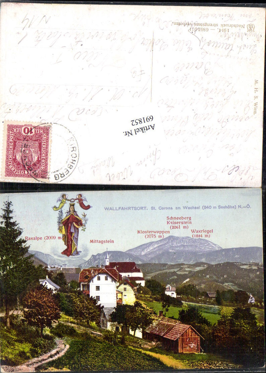 691852 St. Corona bei Kirchberg am Wechsel