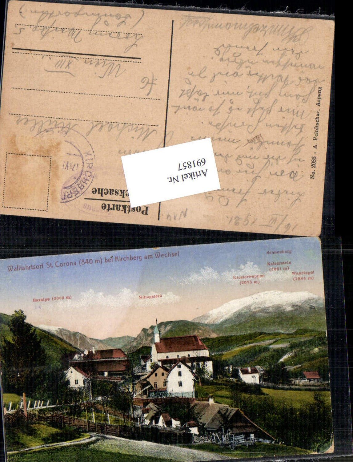 691857 St. Corona bei Kirchberg am Wechsel