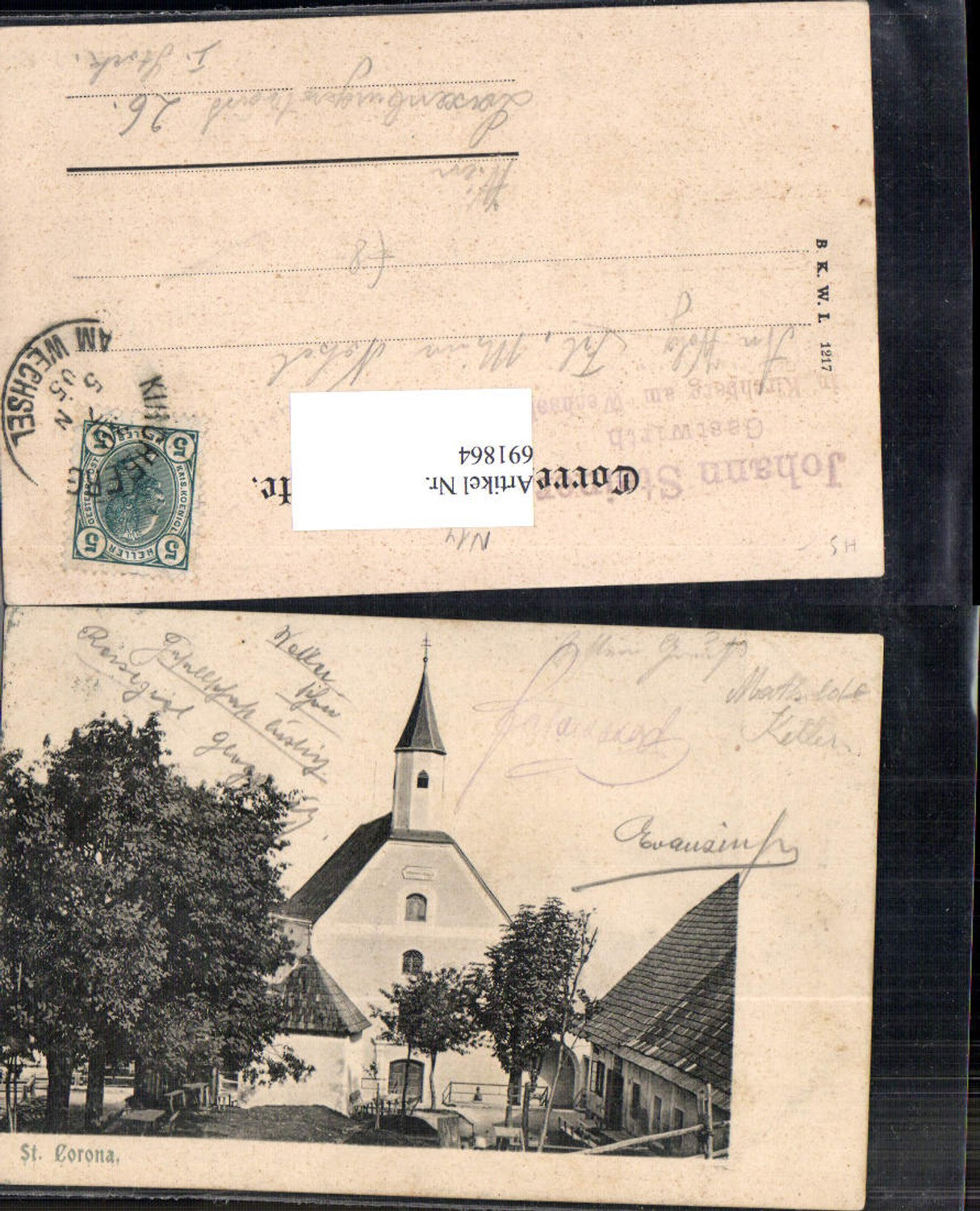 691864 St. Corona bei Kirchberg am Wechsel Eggerer`s Gasthaus