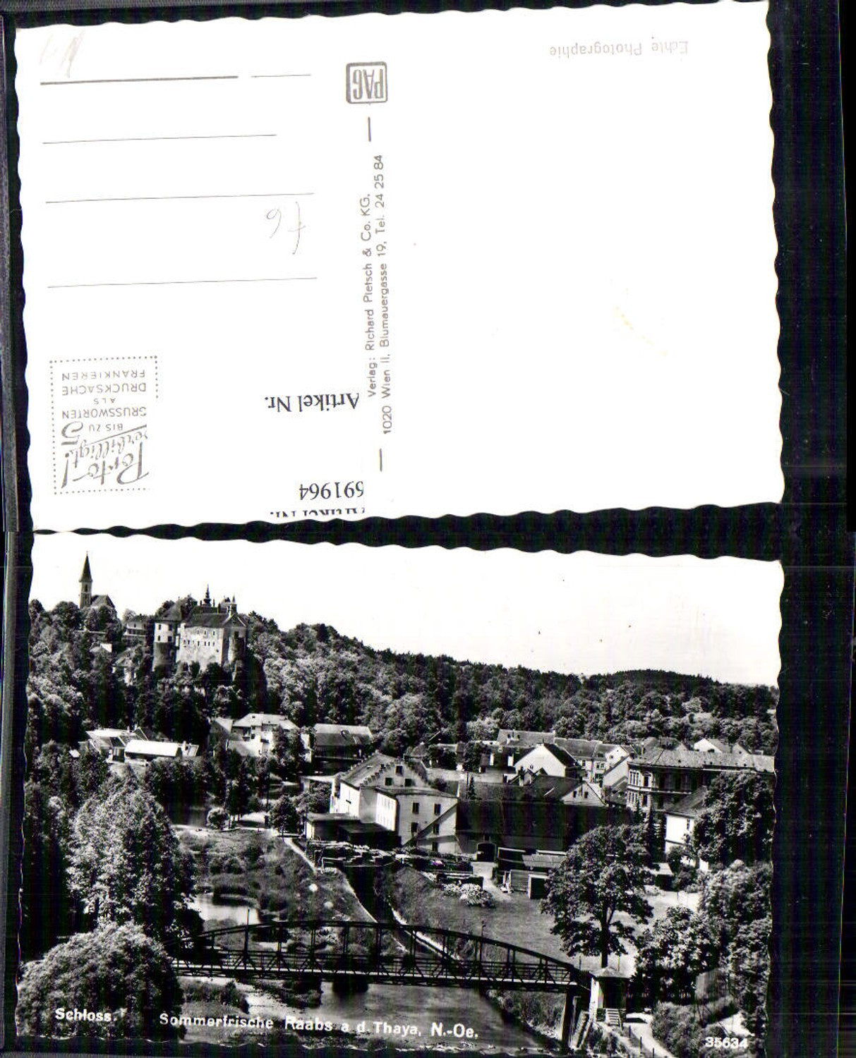 691964 Raabs an der Thaya Brücke