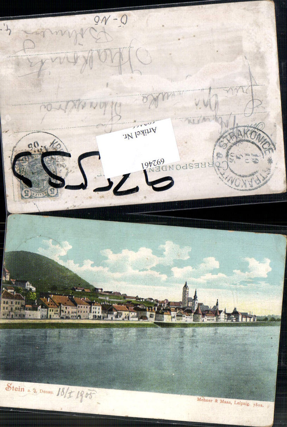 692461 Stein an der Donau bei Krems pub Mehner & Maas 7802