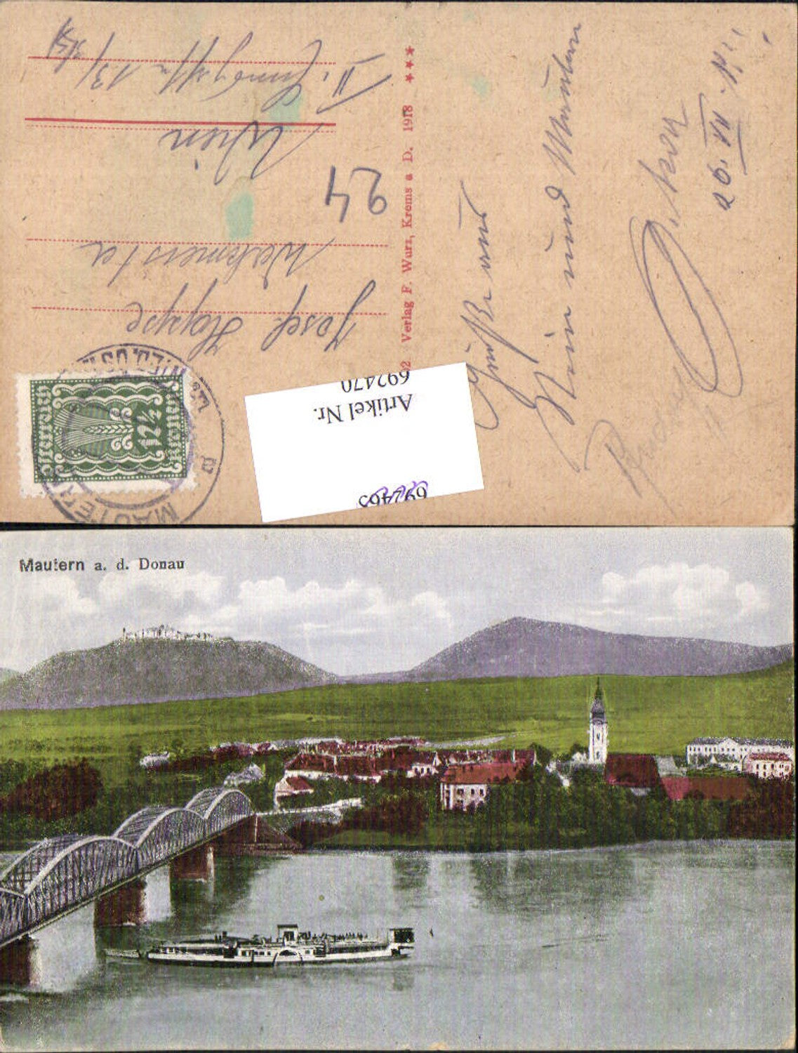 692470 Mautern an der Donau Brücke