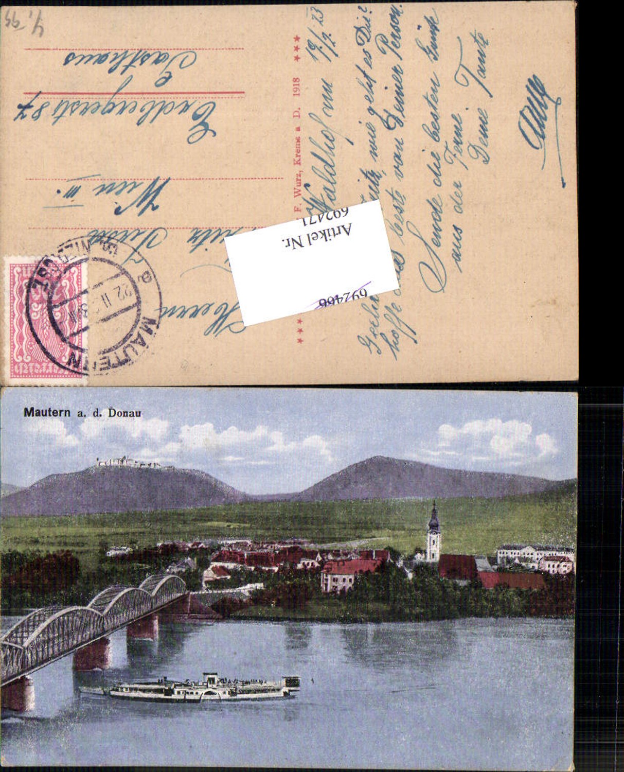 692471 Mautern an der Donau Brücke