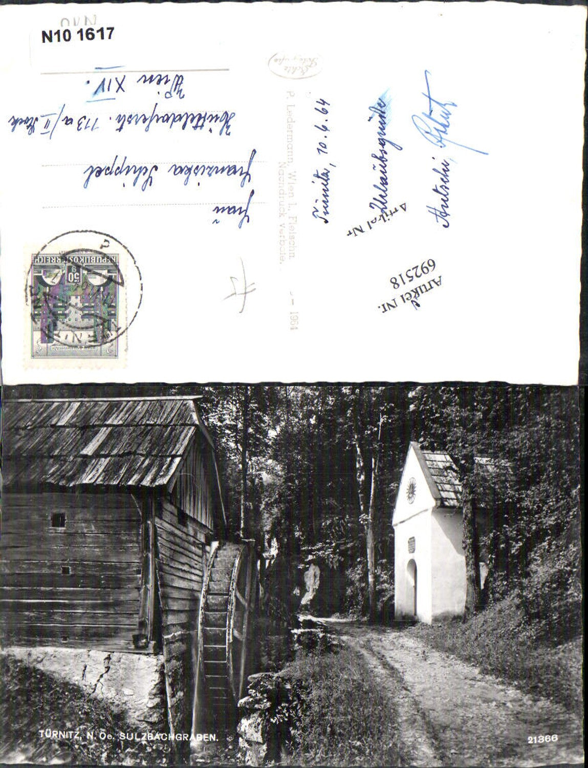 692518 Türnitz Sulzbachgraben Wassermühle Mühle