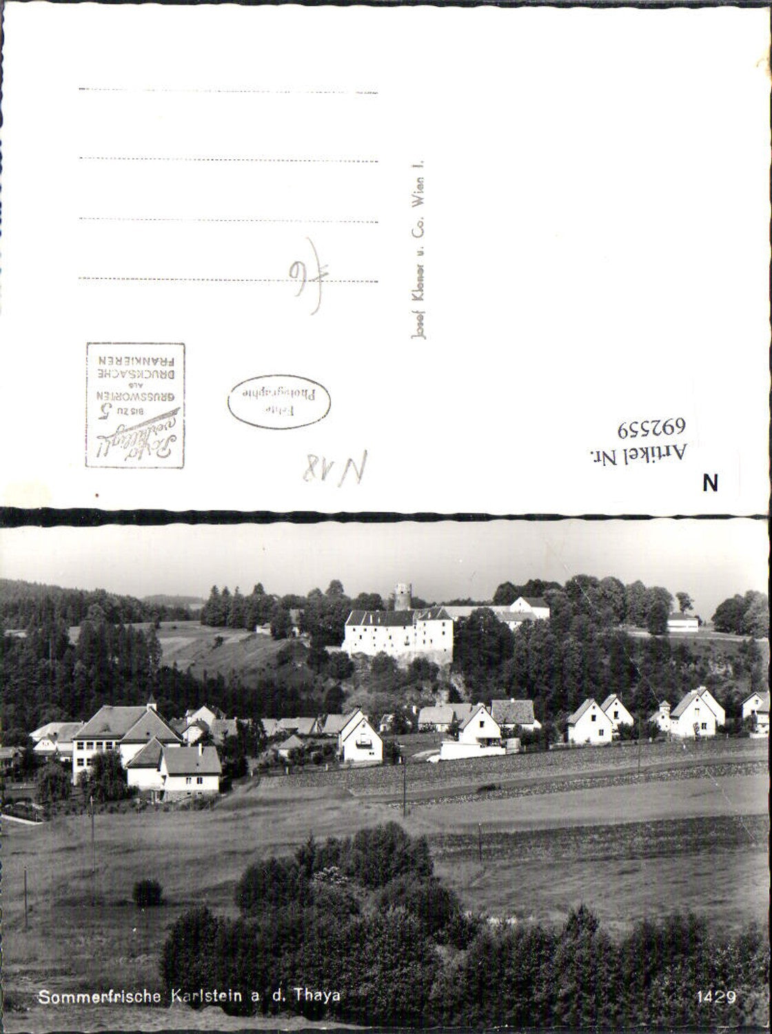 692559 Karlstein an der Thaya