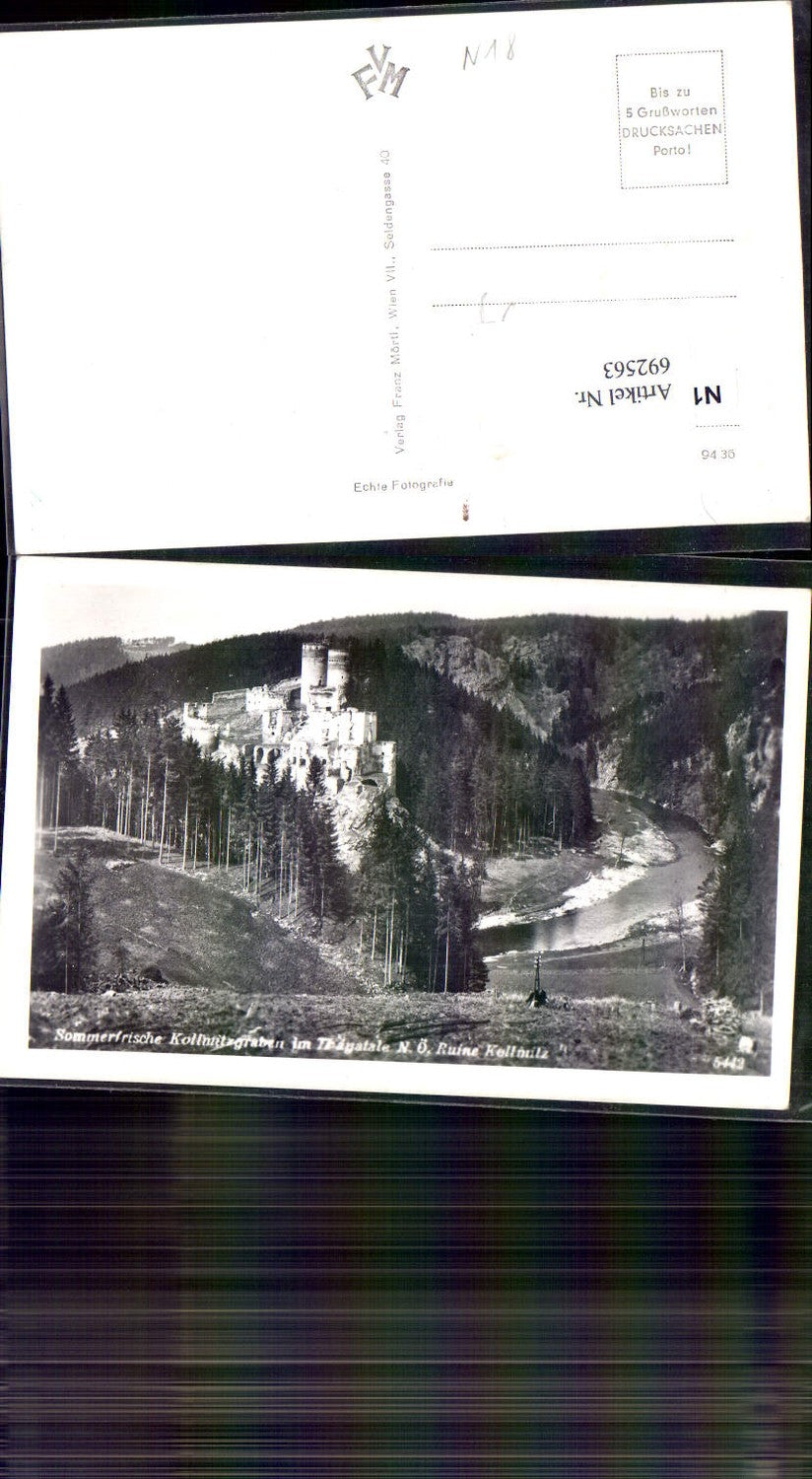 692563 Kollmitzgraben Kollmitz Raabs an der Thaya Ludweis-Aigen