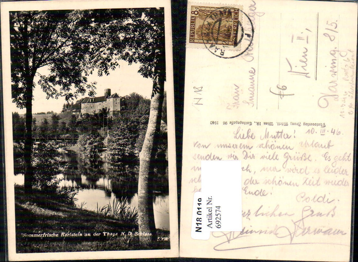 692574 Karlstein an der Thaya