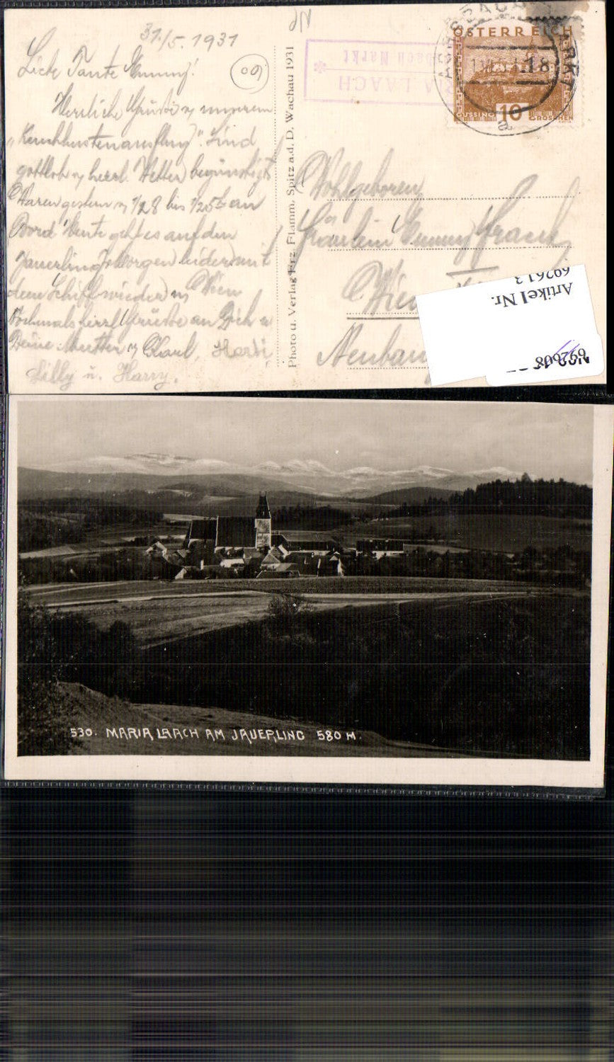 692613 Maria Laach am Jauerling b. Aggsbach Markt