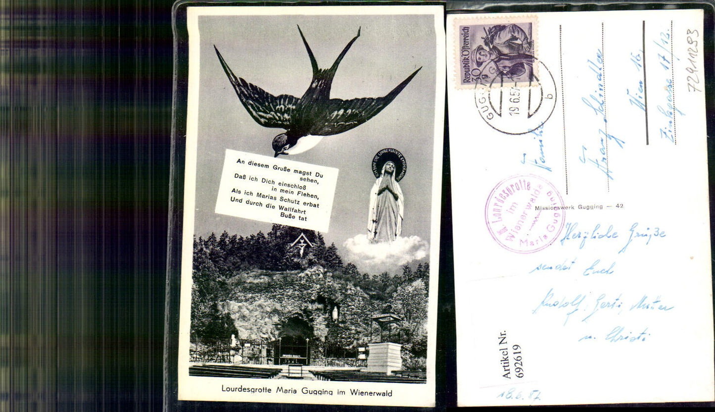 692619 Maria Gugging im Wienerwald Schwalbe Klosterneuburg