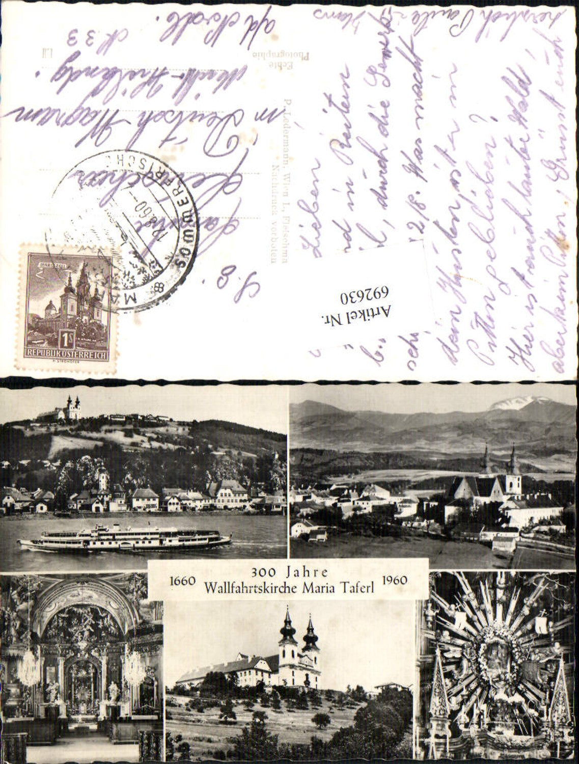 692630 Marbach Maria Taferl an der Donau Dampfer