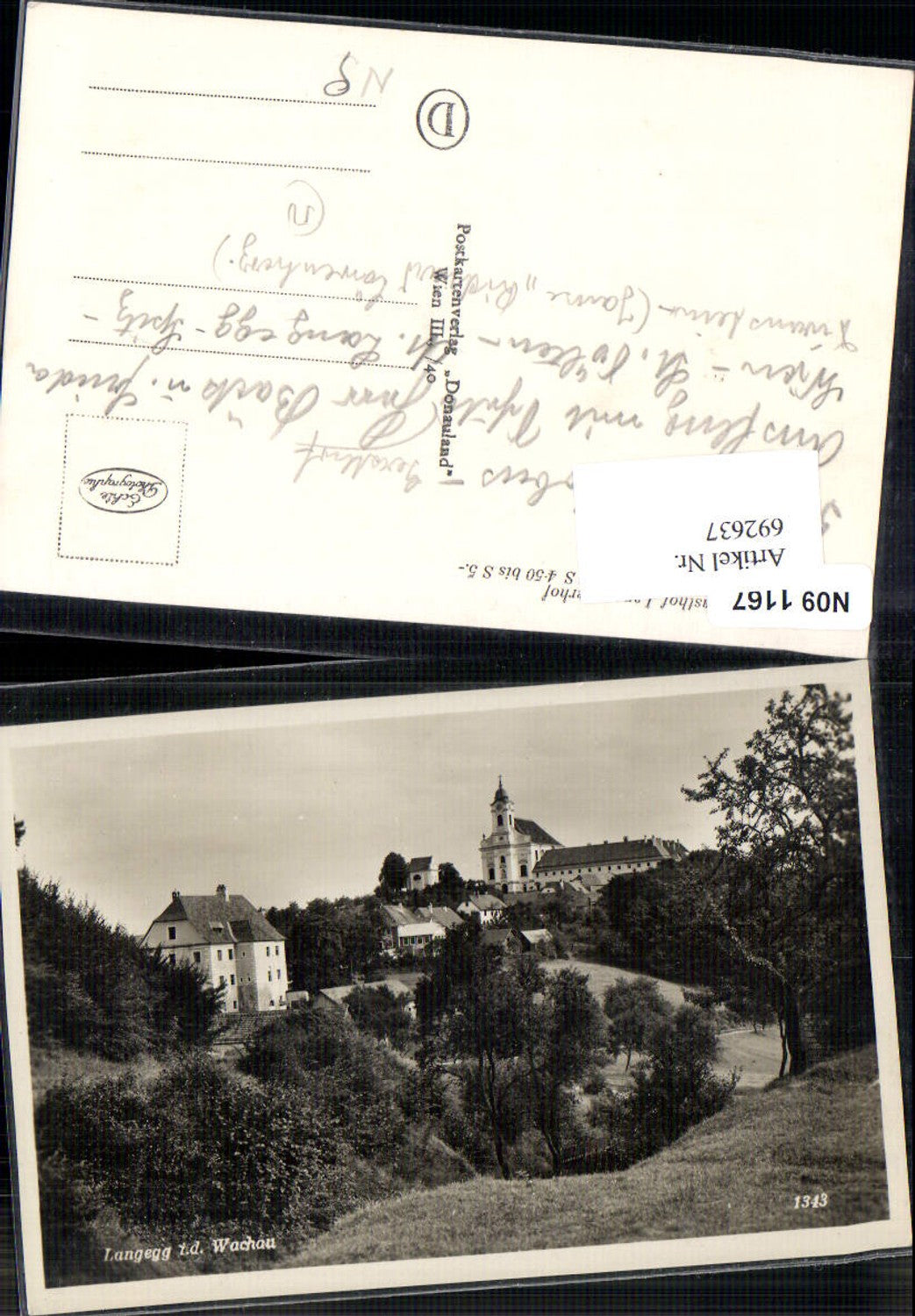 692637 Maria Langegg Bergern im Dunkelsteinerwald Wachau