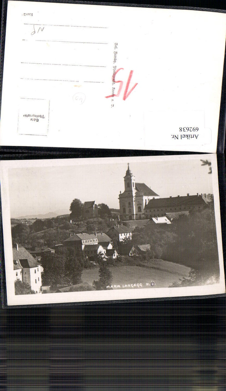 692638 Maria Langegg Bergern im Dunkelsteinerwald Wachau