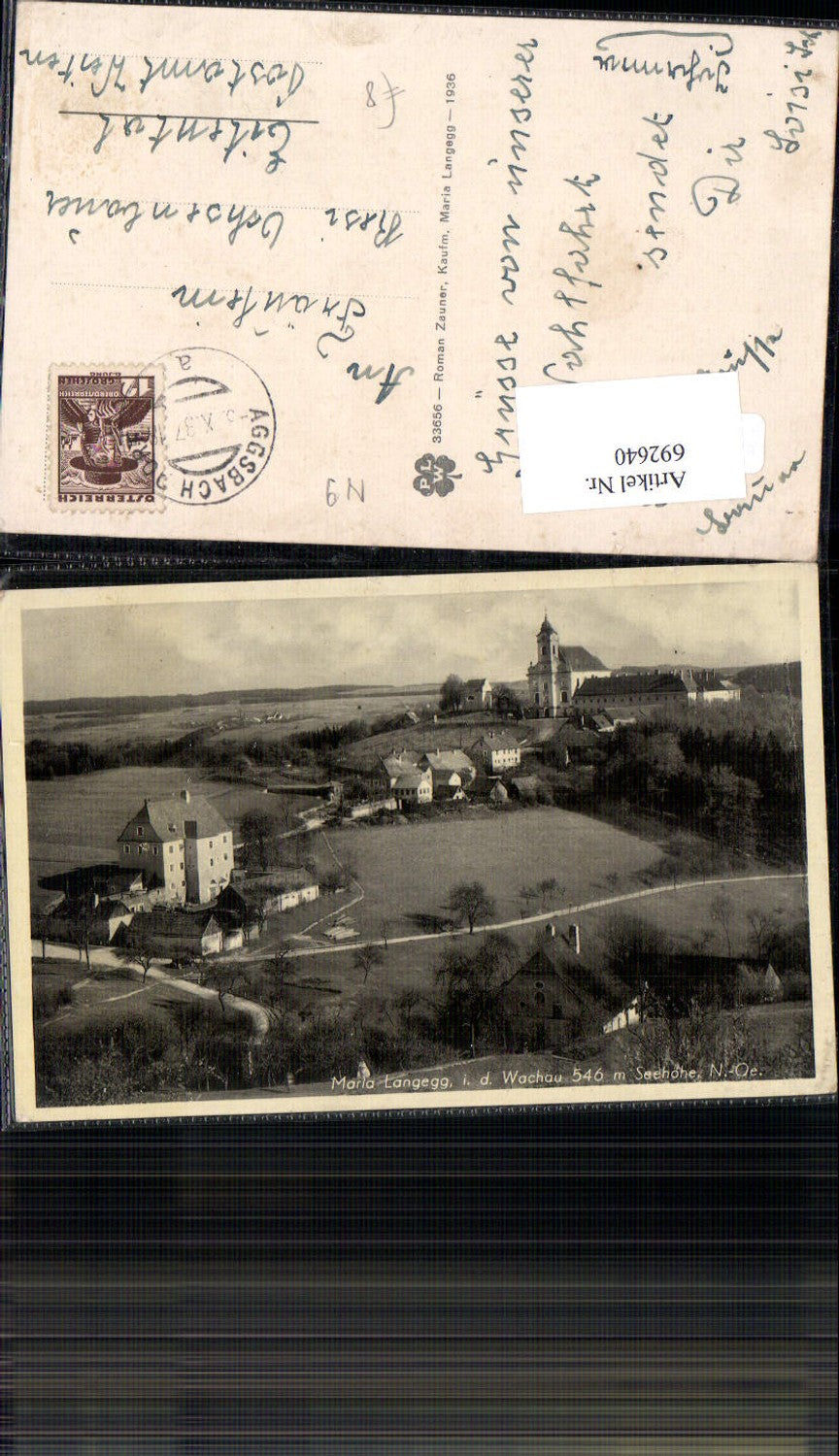 692640 Maria Langegg Bergern im Dunkelsteinerwald Wachau