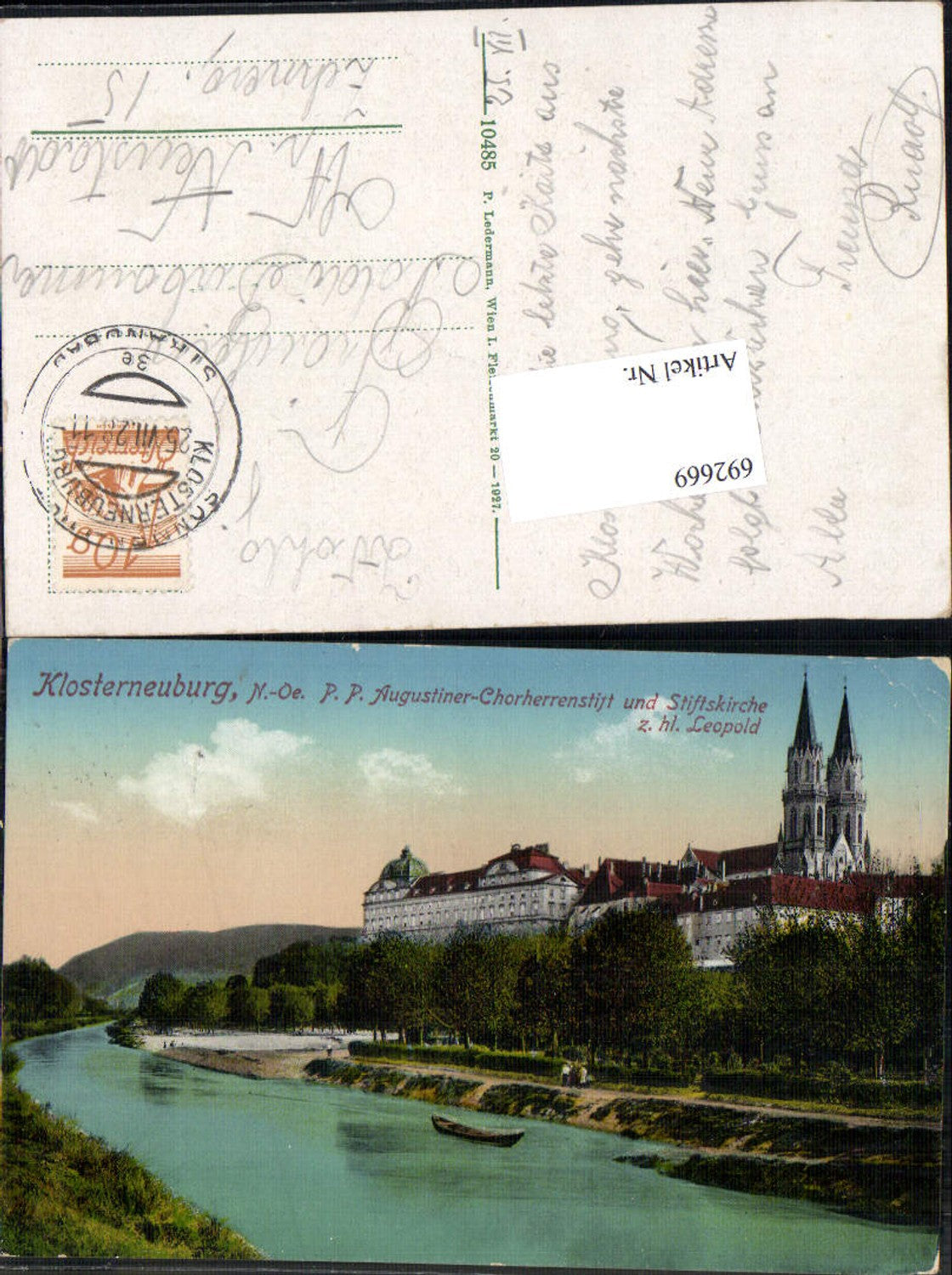 692669 Klosterneuburg Flusspartie pub Ledermann 10485