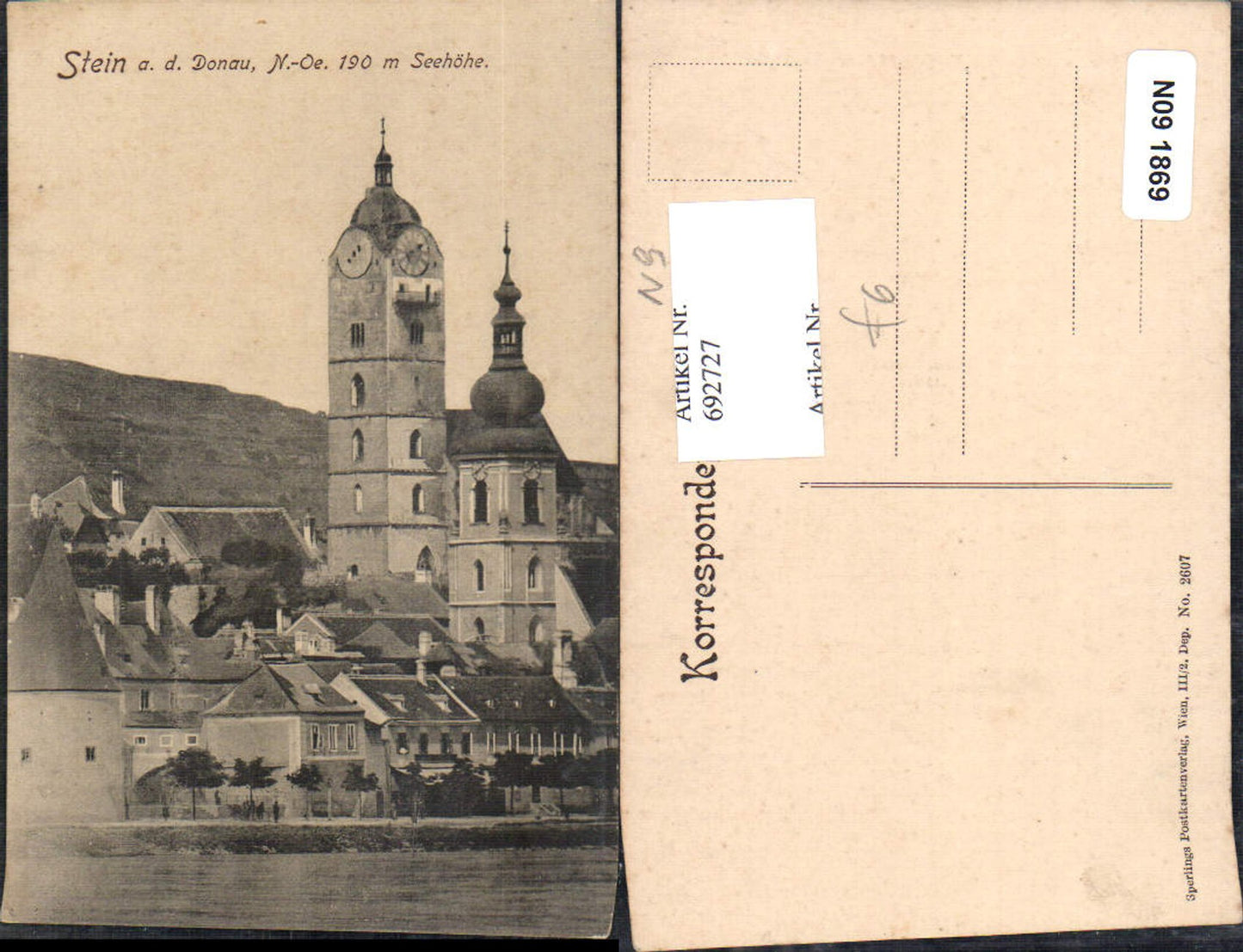 692727 Stein an der Donau b. Krems