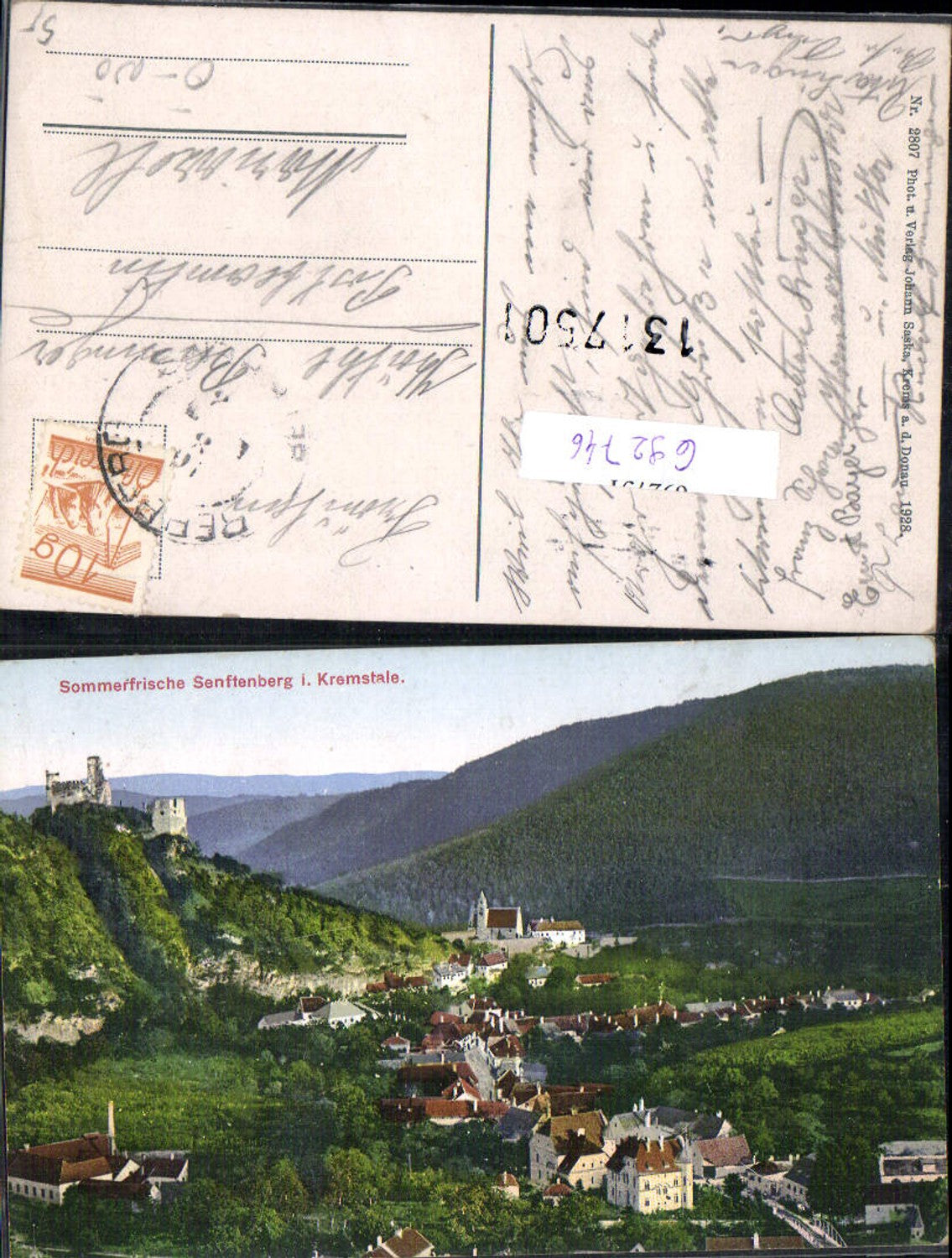 692746 Senftenberg im Kremstale bei Krems