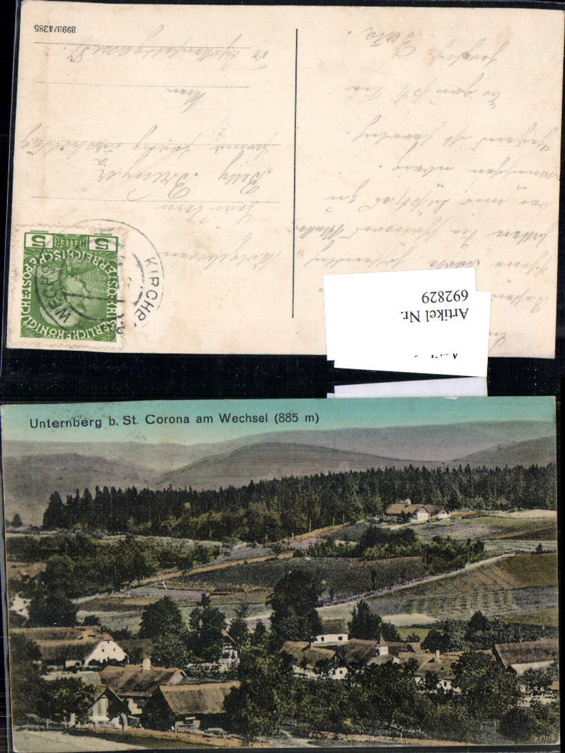 692829 Unternberg bei St. Corona bei Kirchberg am Wechsel