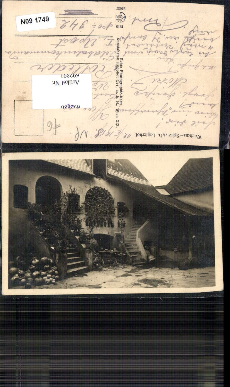 692891 Spitz an der Donau Wachau Laglerhof pub Kilophot 24637