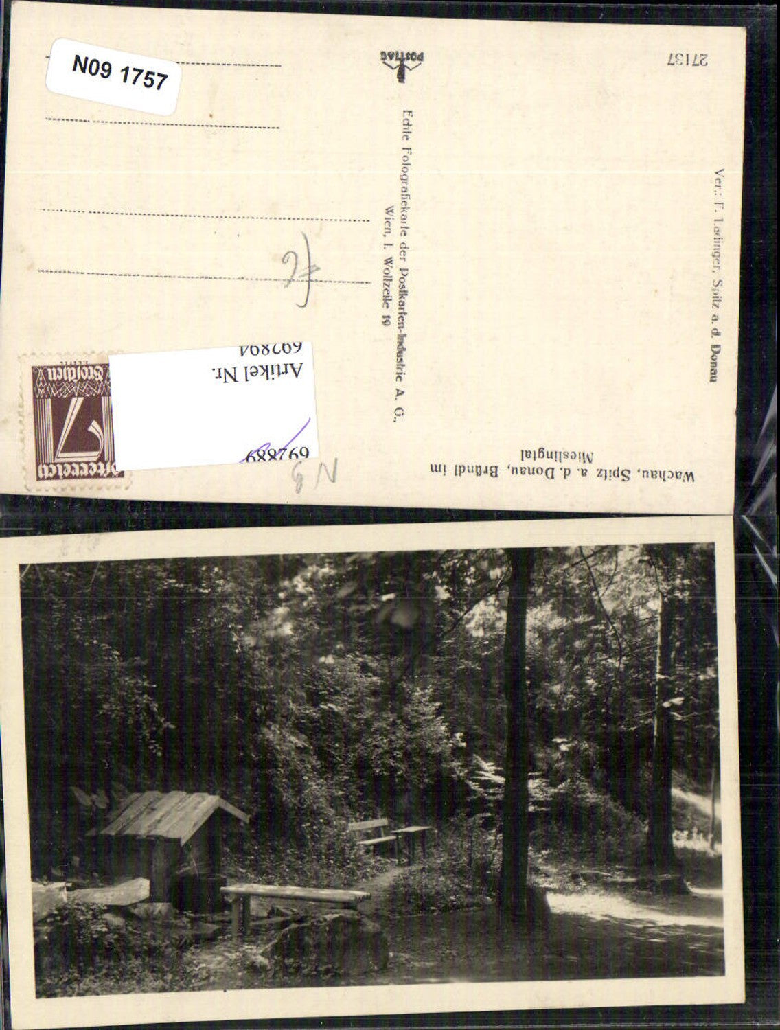 692894 Spitz an der Donau Wachau Bründl Mieslingtal