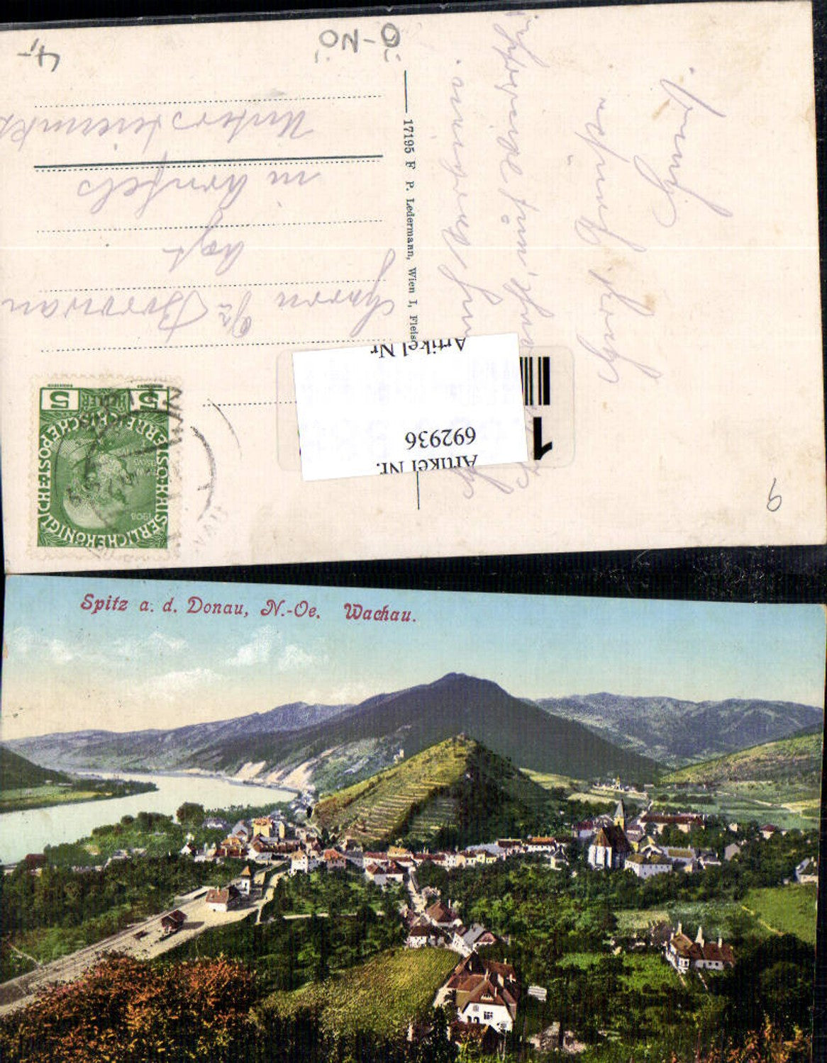 692936 Spitz an der Donau Wachau pub Ledermann 17195