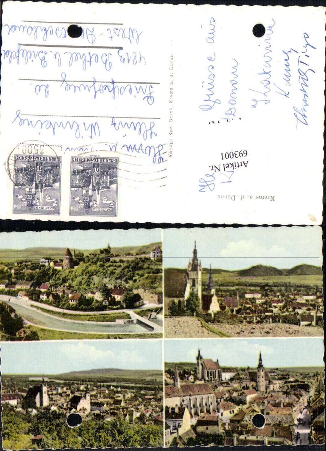 693001 tolle AK Krems an der Donau